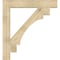 Ekena Millwork Merced Block Rough Sawn Bracket, Douglas Fir, 6"W x 44"D x 48"H BKT06X44X48MRC05RDF - alternate 2